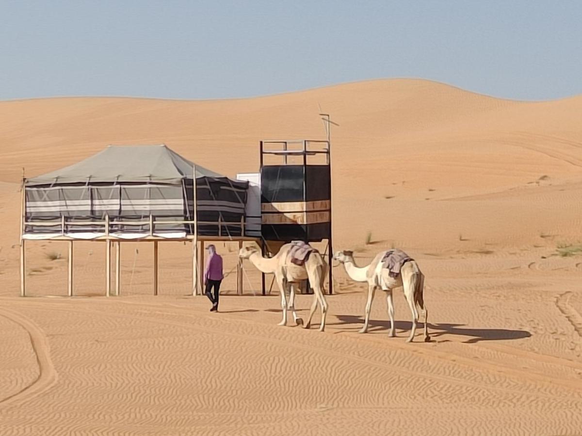 Hamood Desert Private Camp Hotel Al Wāşil Exterior foto