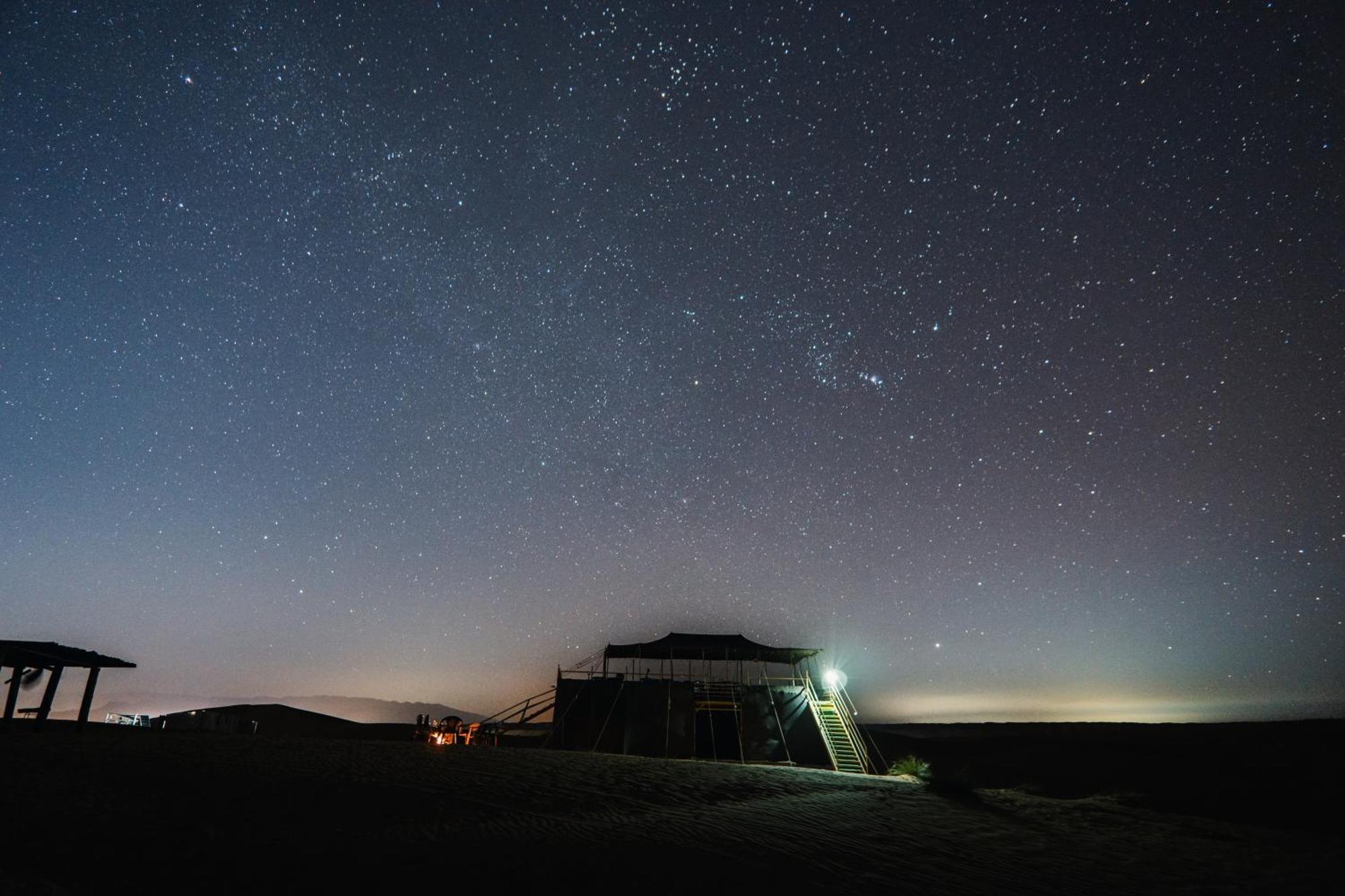 Hamood Desert Private Camp Hotel Al Wāşil Exterior foto