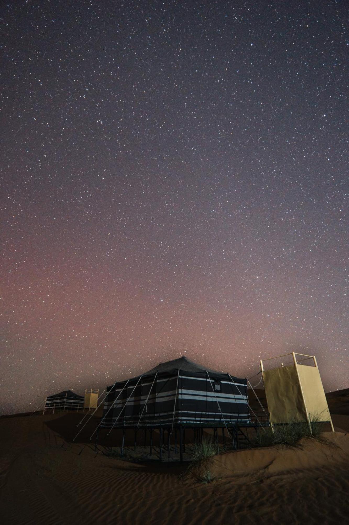 Hamood Desert Private Camp Hotel Al Wāşil Exterior foto