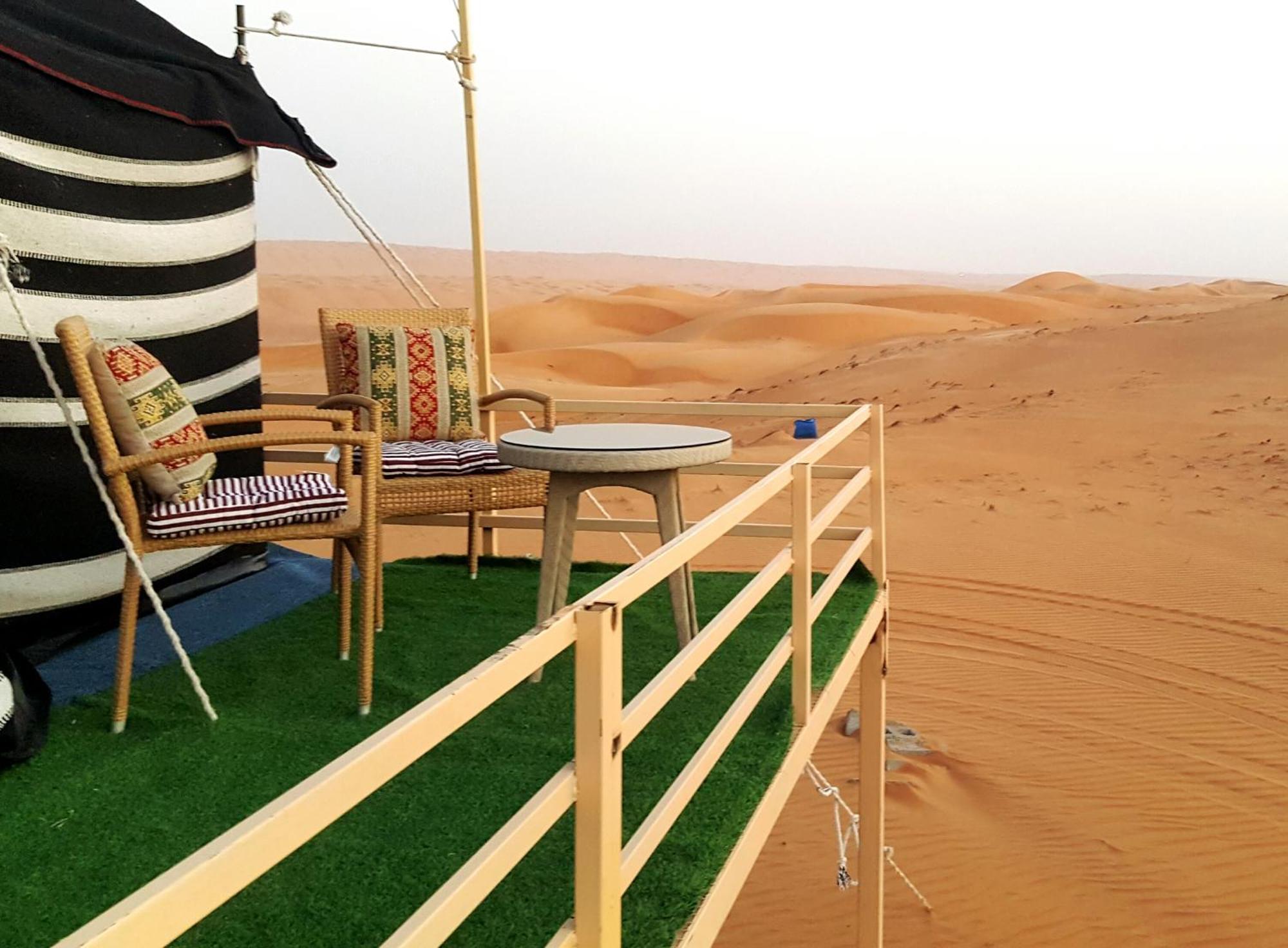 Hamood Desert Private Camp Hotel Al Wāşil Exterior foto